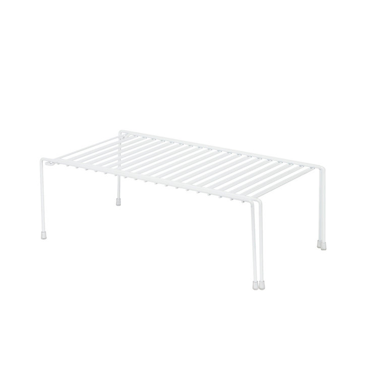 Pont de rangement extensible en métal Compactor finition époxy blanc