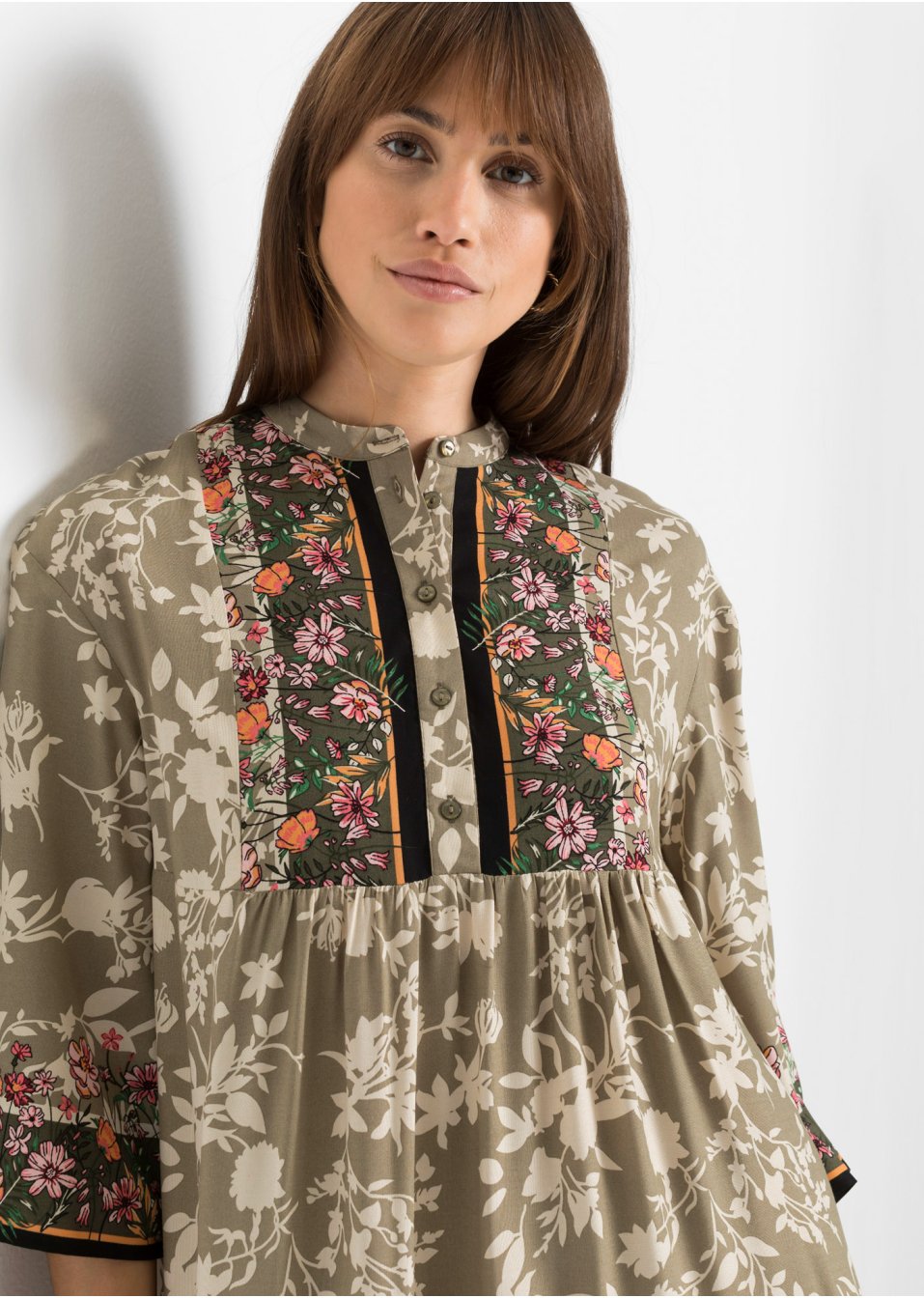 Robe-tunique en viscose