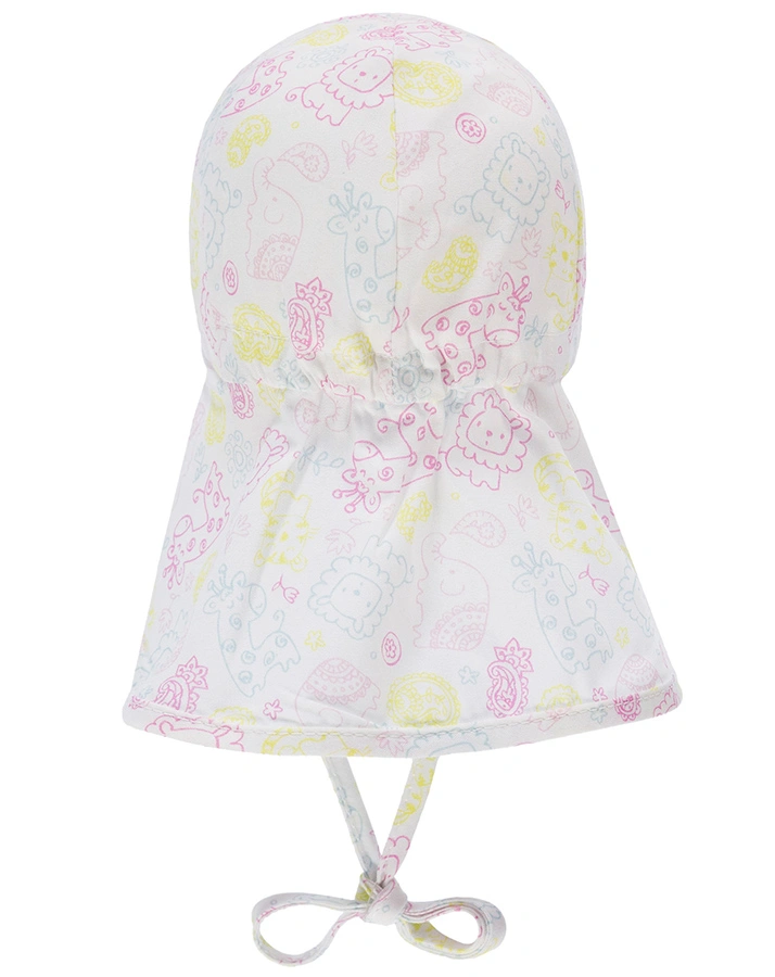 Schirmmütze DREAMLAND – ANIMAL mit Nackenschutz in bunt