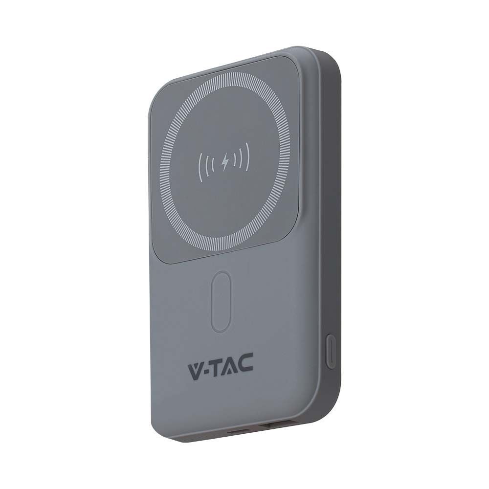 Magnetische draadloze voedingen - grijze behuizing - 10000mAh