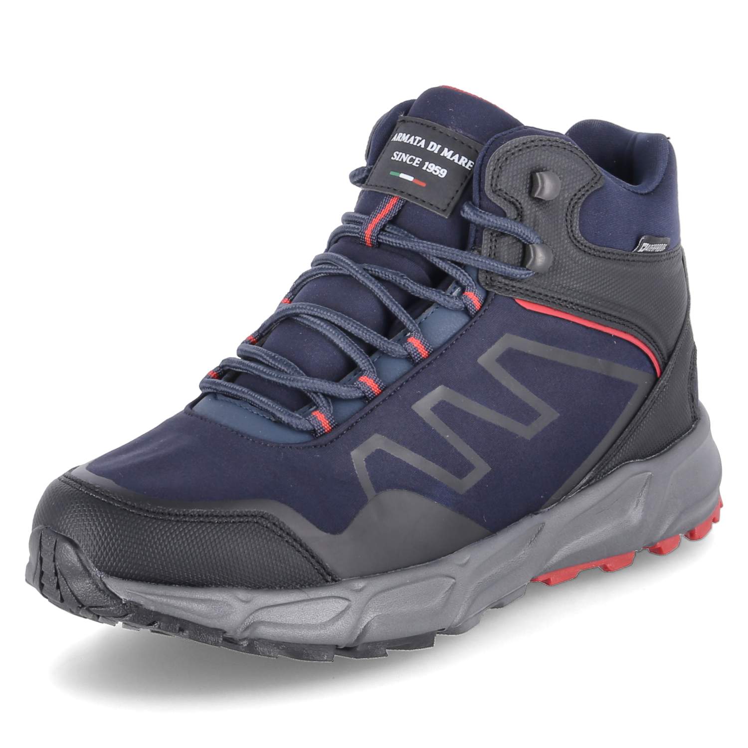 ARMATA DI MARE Outdoorboots - navy/red