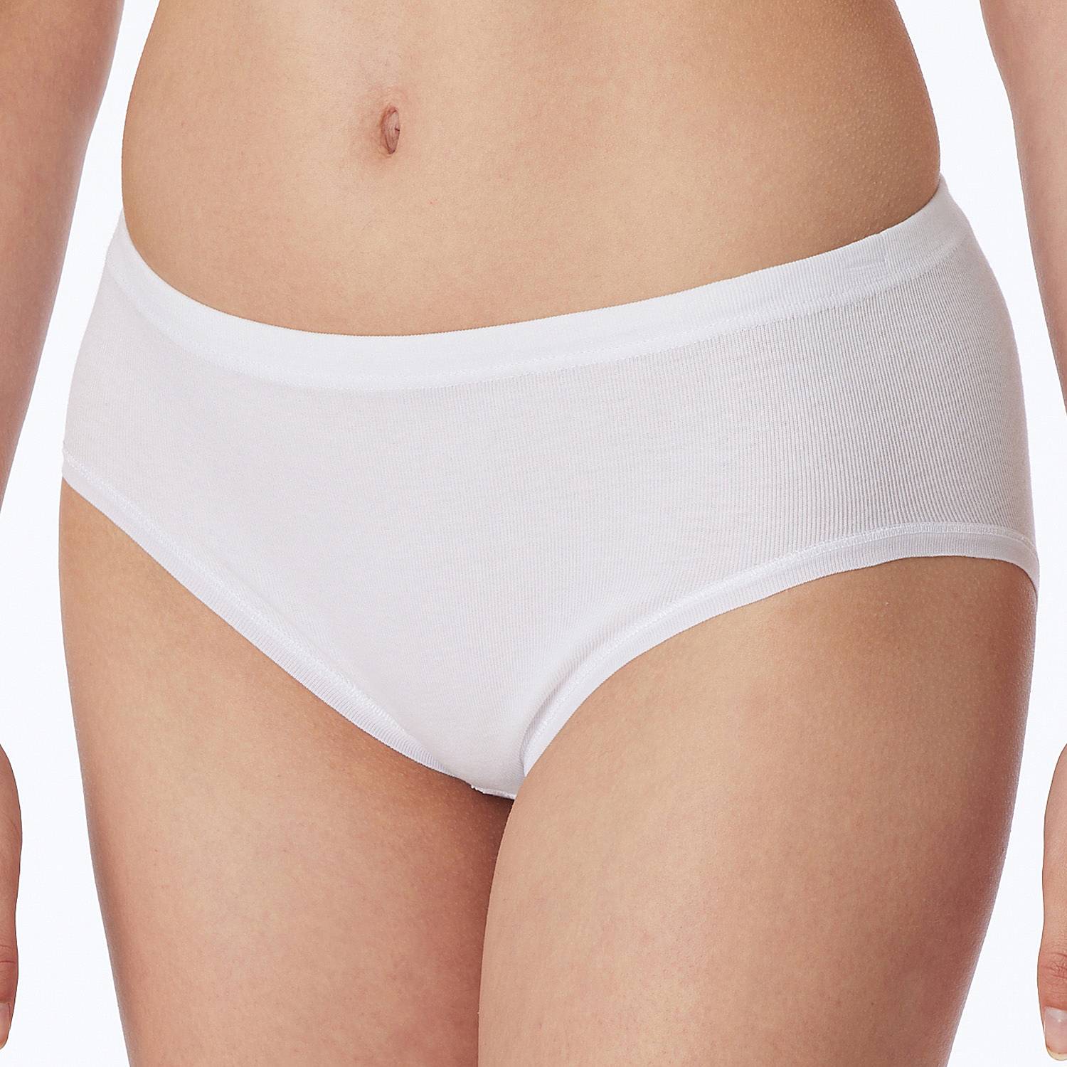 Schiesser Feinripp Damen-Hüftslip im 2er-Pack