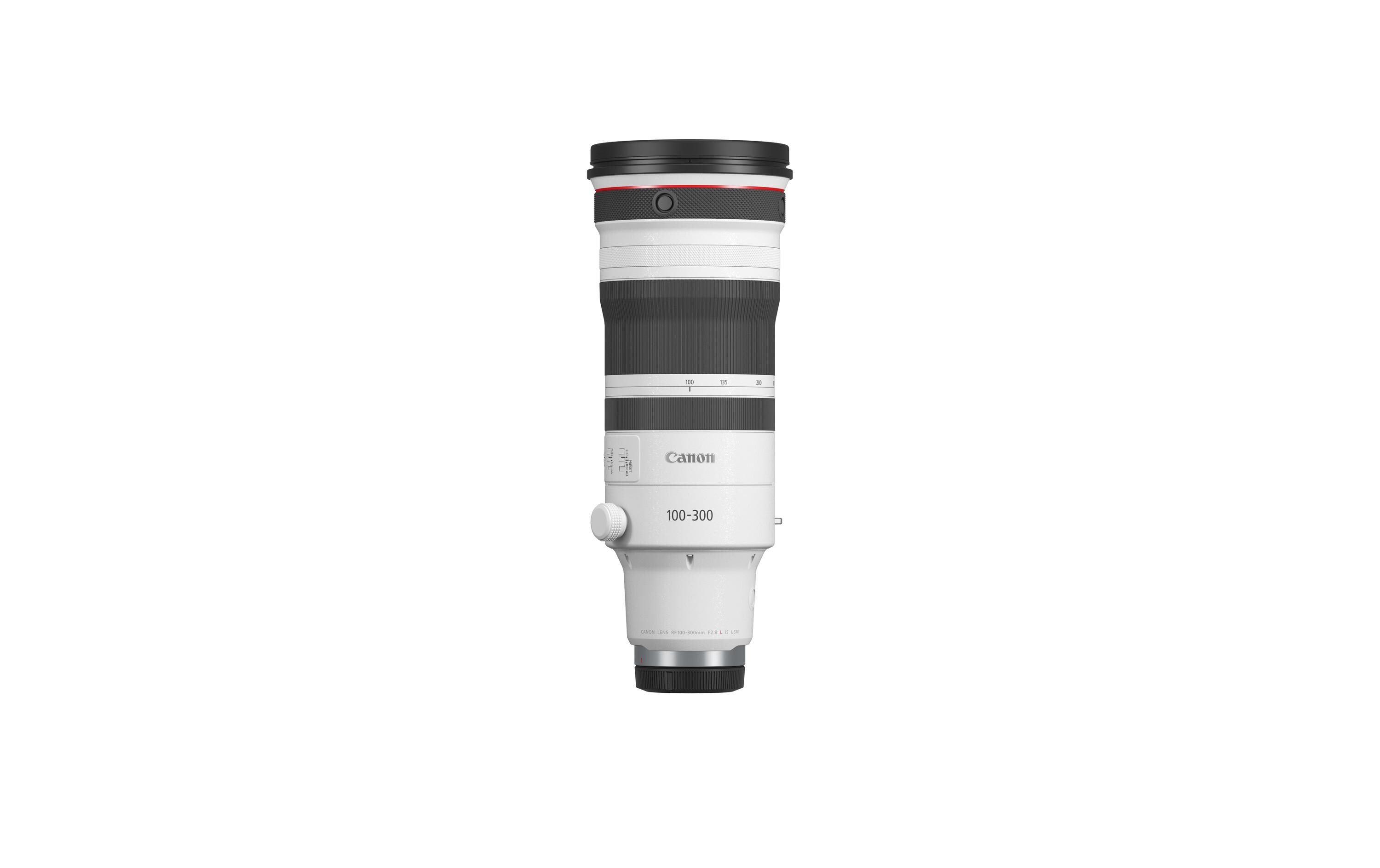 Zoomobjektiv RF 100-300mm F/2.8L IS USM Canon RF<br>Professionelles Zoomobjektiv – Unglaublich lichtstark, reaktionsschnell und präzise