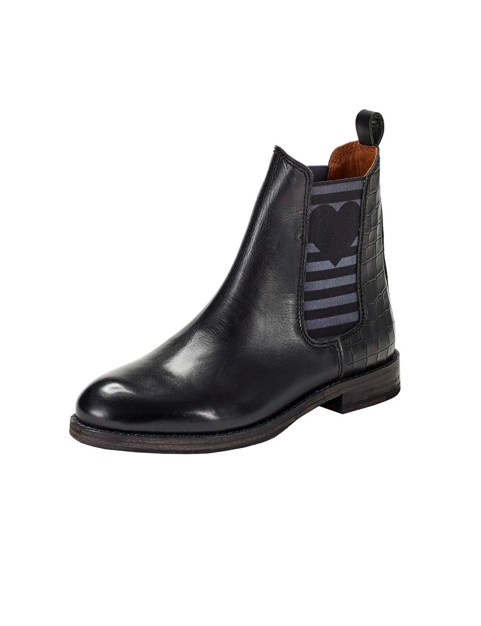 CHELSEA BOOT AMY MIT STREIFEN UND HERZ