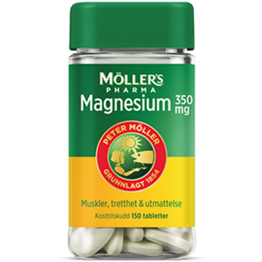 Möller's Pharma Magnesium 350mg 150 tabletter