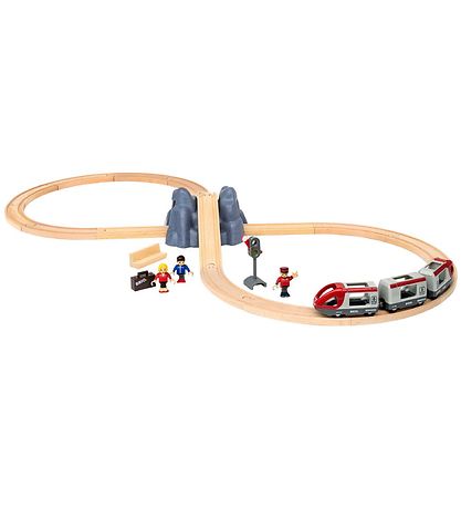 BRIO WoRød Starts?t - 26 dele - Togbane 33773