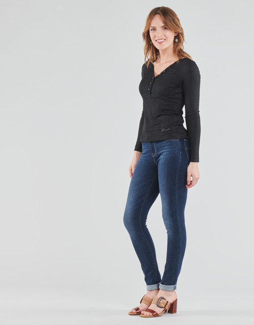 Guess - LS URSULA TOP - Noir