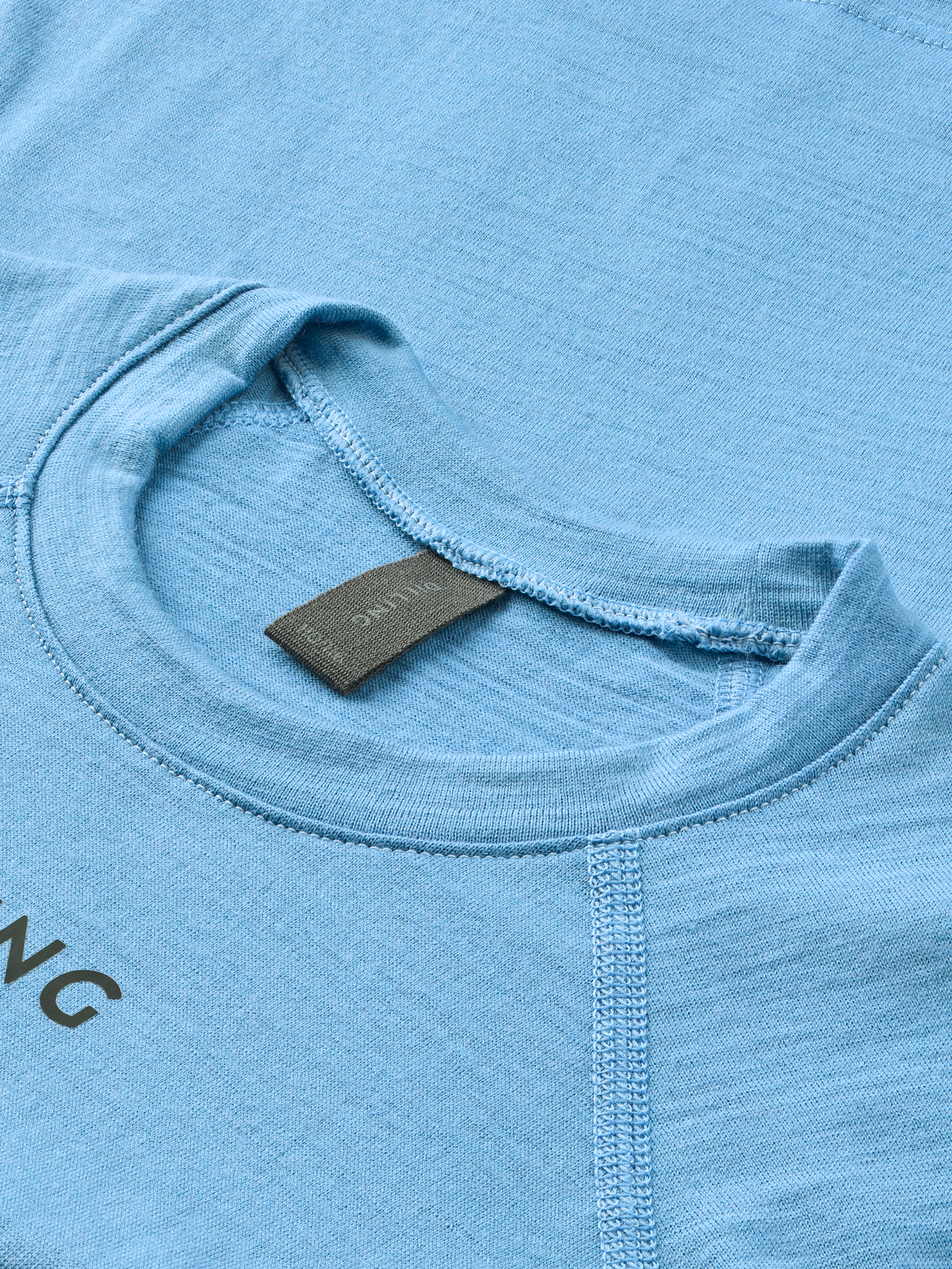 Shirt met raglanmouwen van merinowol voor kinderen