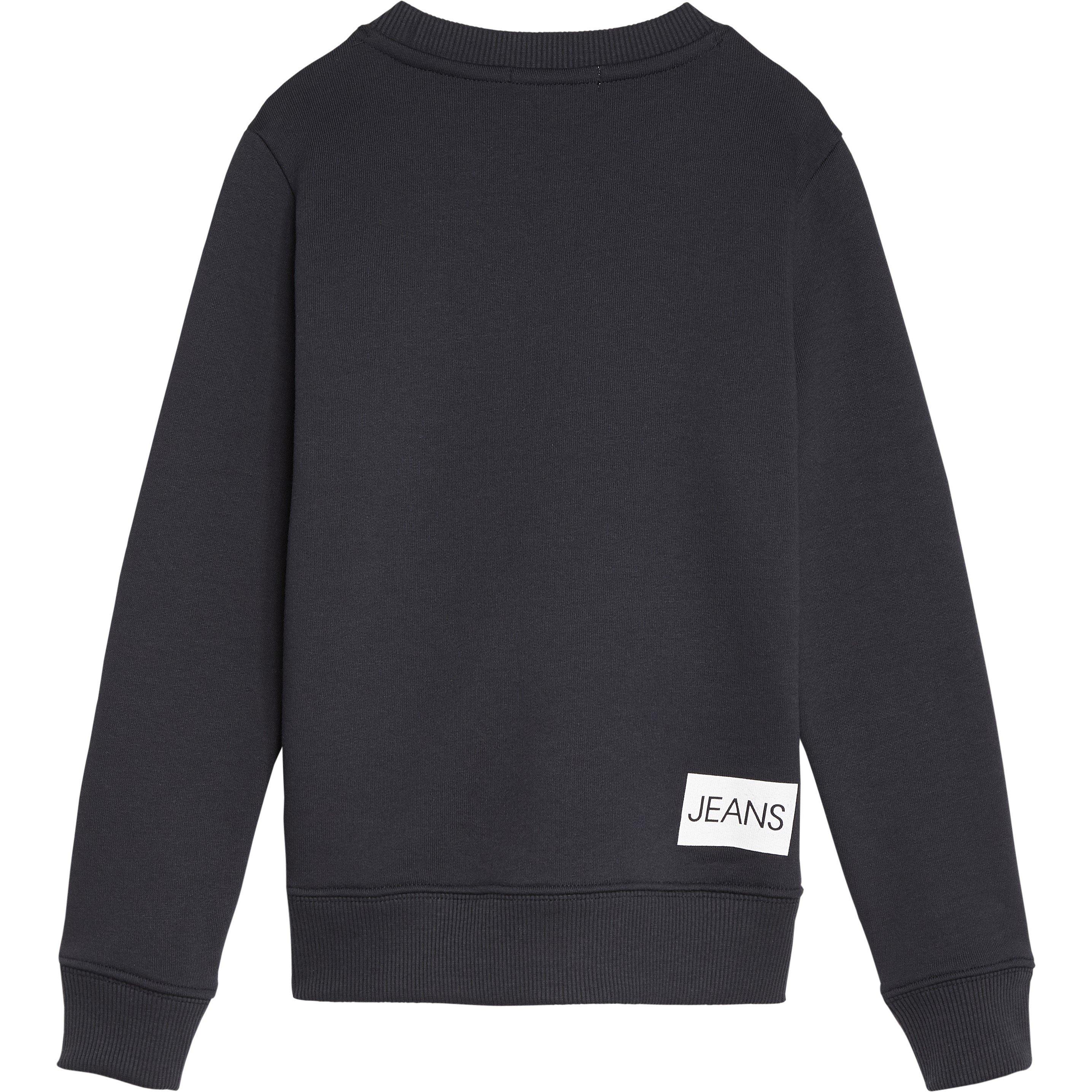 Calvin Klein Junior Boys Institutional Crew Sweatshirt