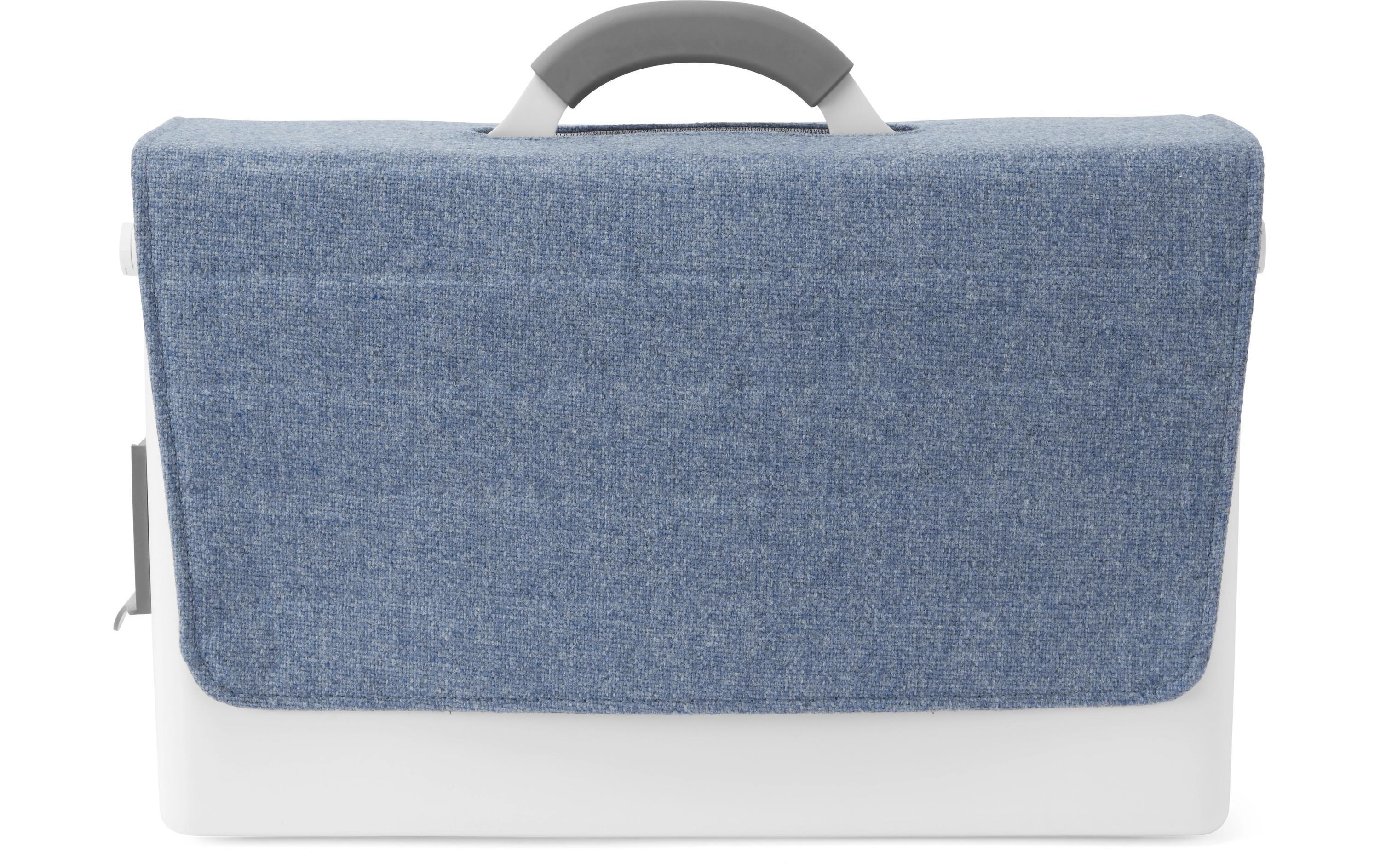 Cover Flax Epping zu Hotbox 2, BlauIndividuelle Stoffabdeckung aus Naturfasern