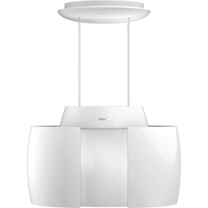 Miele Insel-Dunstabzugshaube DA 7378 D Aura4.0 Ambient Brilliantweiß