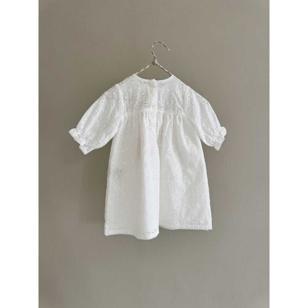 Køb Lalaby Broderie Anglaise Lilibeth Kjole Baby