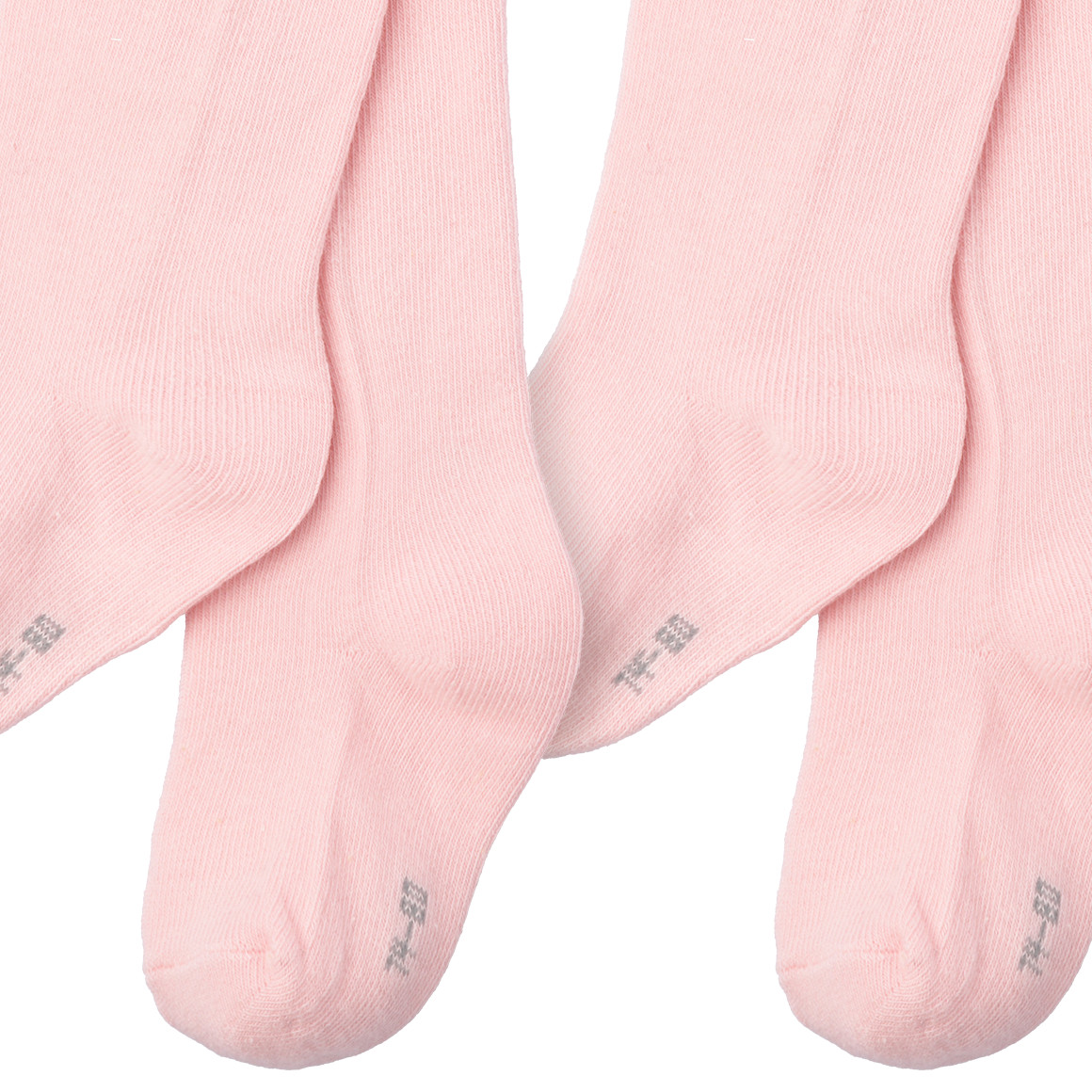 Topomini 2 Baby Strumpfhosen unifarben rosa