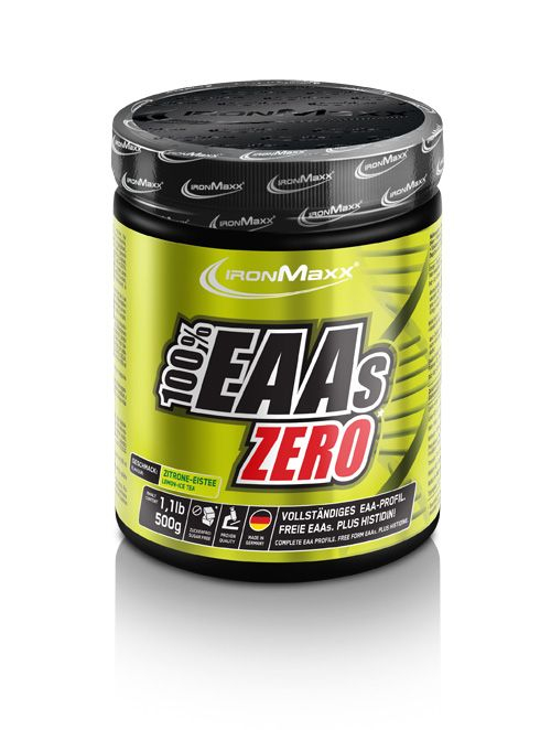 100% EAAs Zero - 500g - Eistee Zitrone
