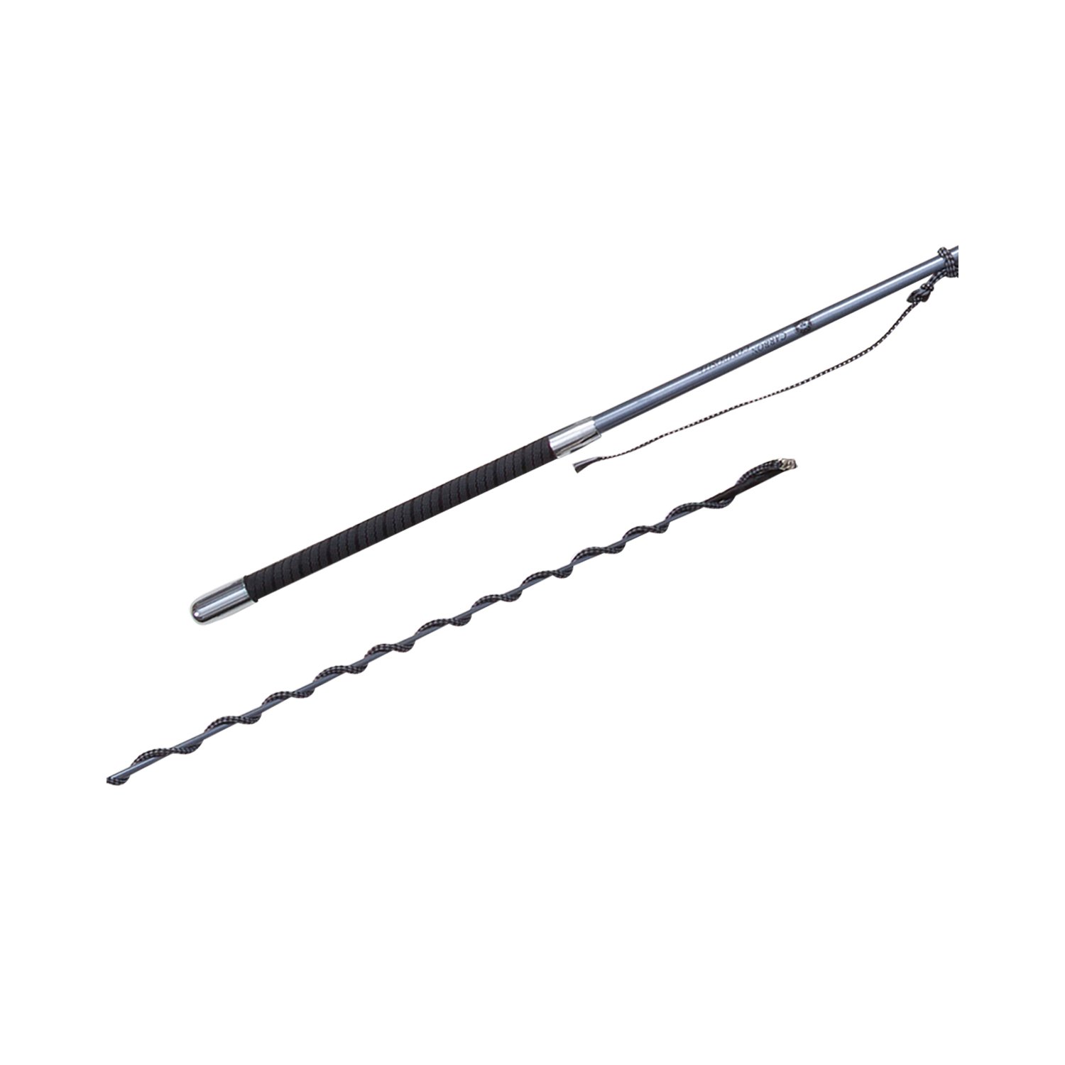 FLECK Longierpeitsche Superleicht  - anthrazit - 2 m