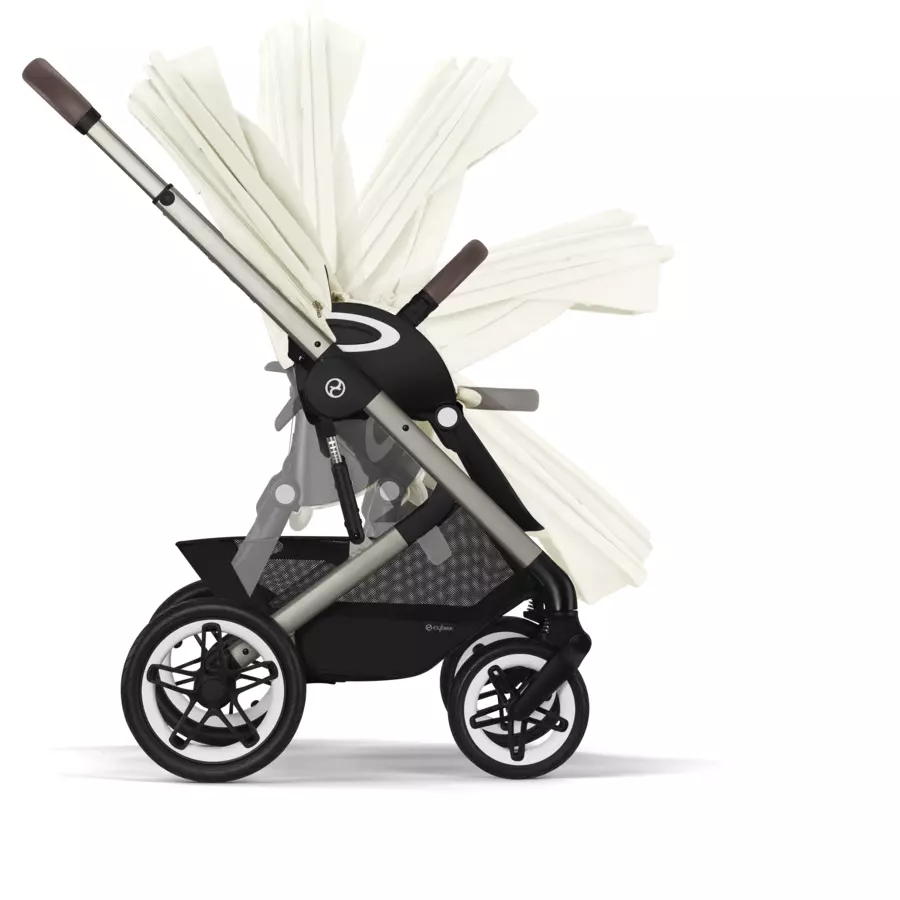 cybex GOLD Kinderwagen Talos S Lux Taupe  Seashell Beige