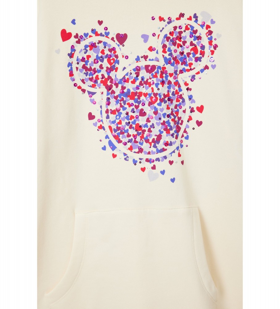 Vestido branco Desigual Emmline Disney