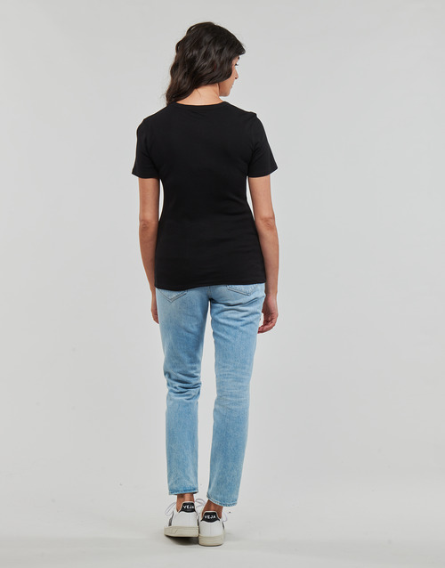 Petit Bateau - MC COL ROND - Noir