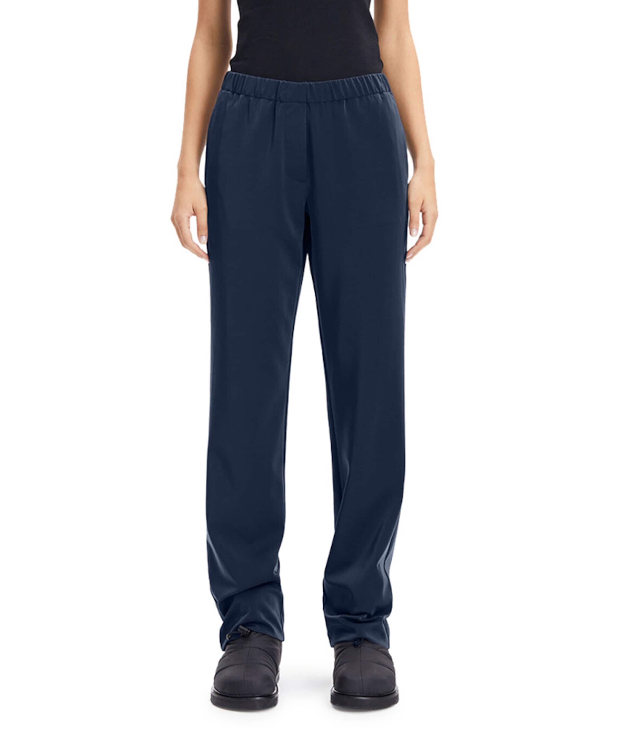 Samsøe Samsøe Hoys straight pants 7331 blauw