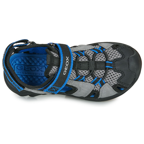 Geox - J SANDAL AIRADYUM BO - Gris / Noir / Bleu