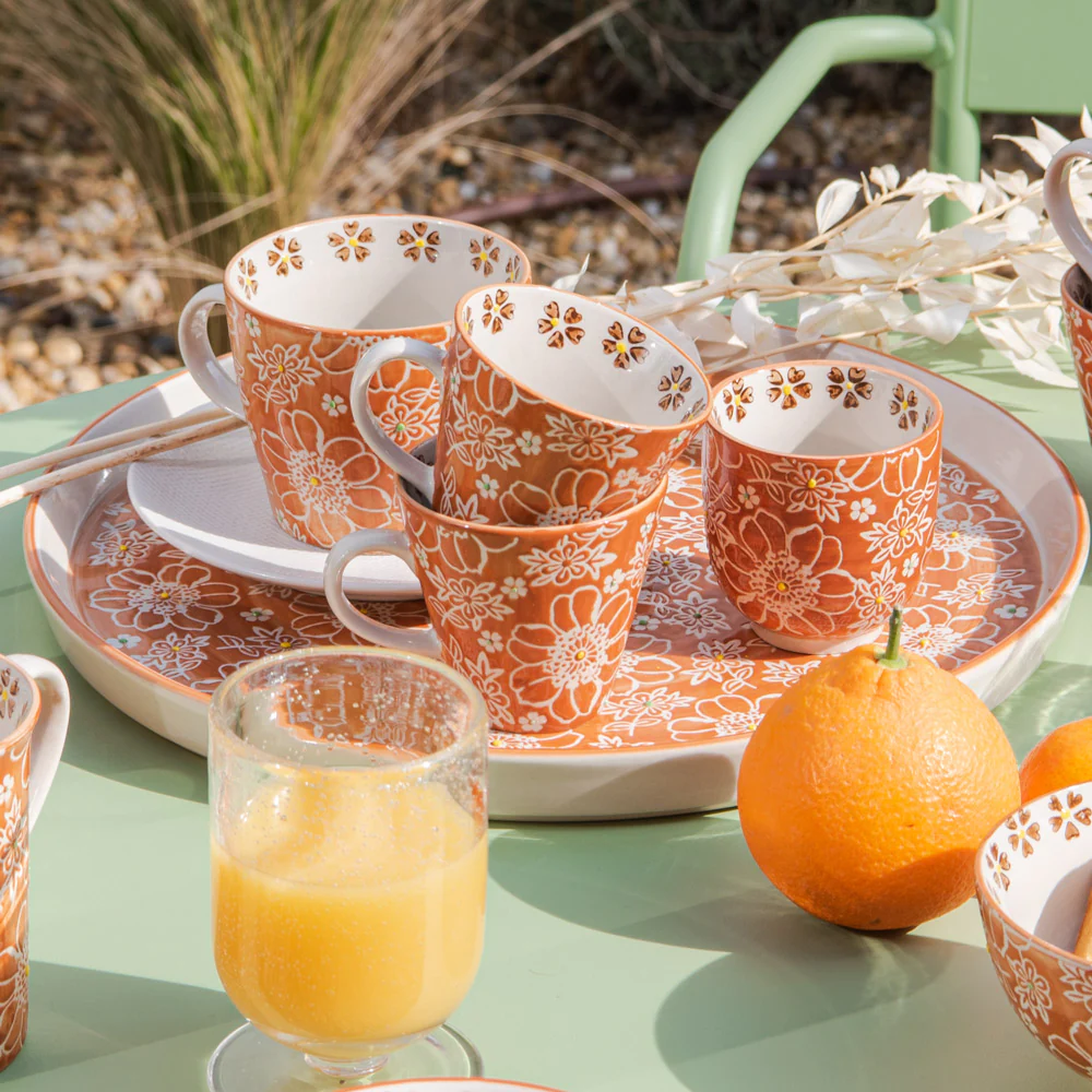 Coffret 6 tasses Aliya 17 cl Table passion