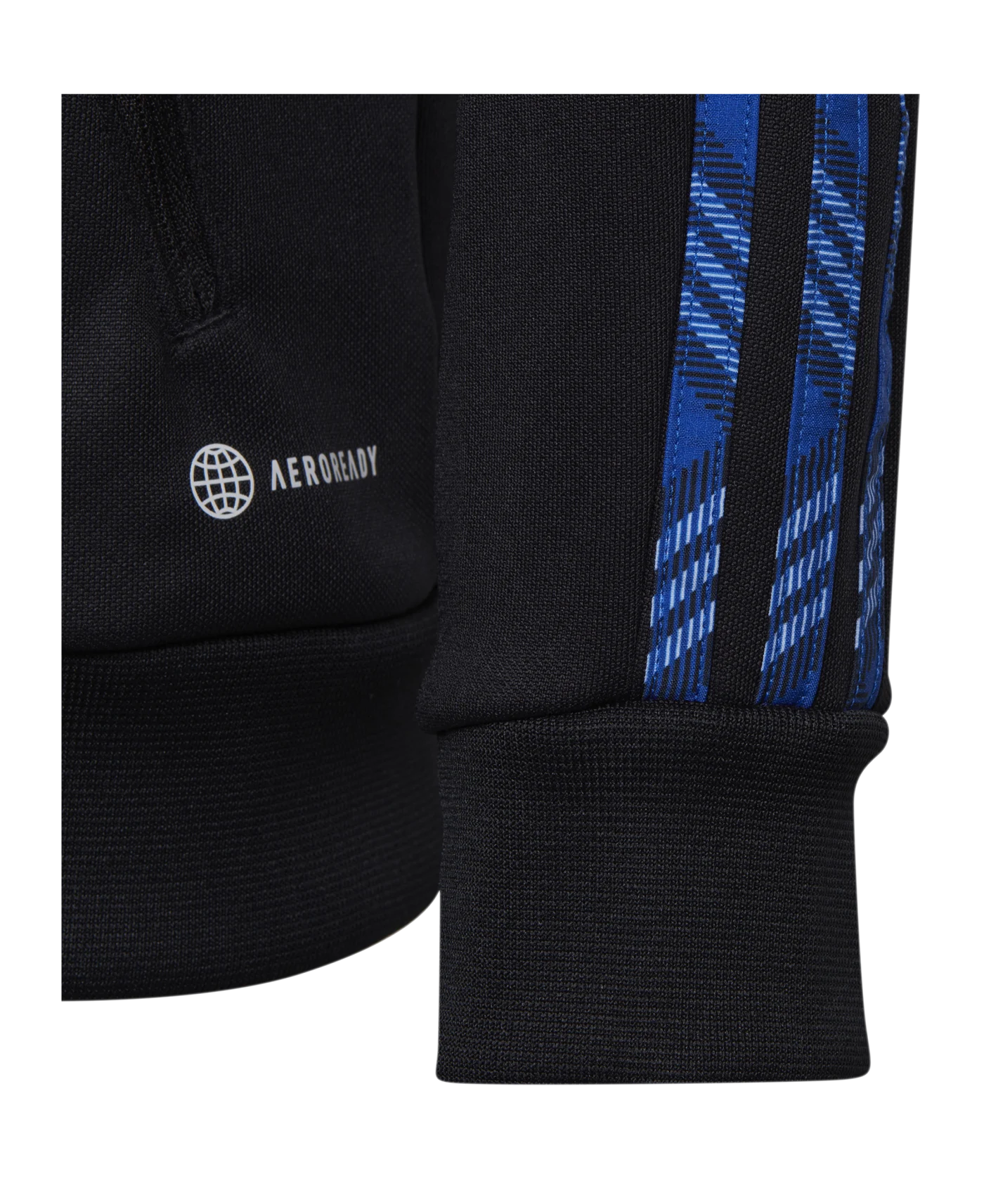 adidas Tiro Trainingsjacke Kids Schwarz Blau