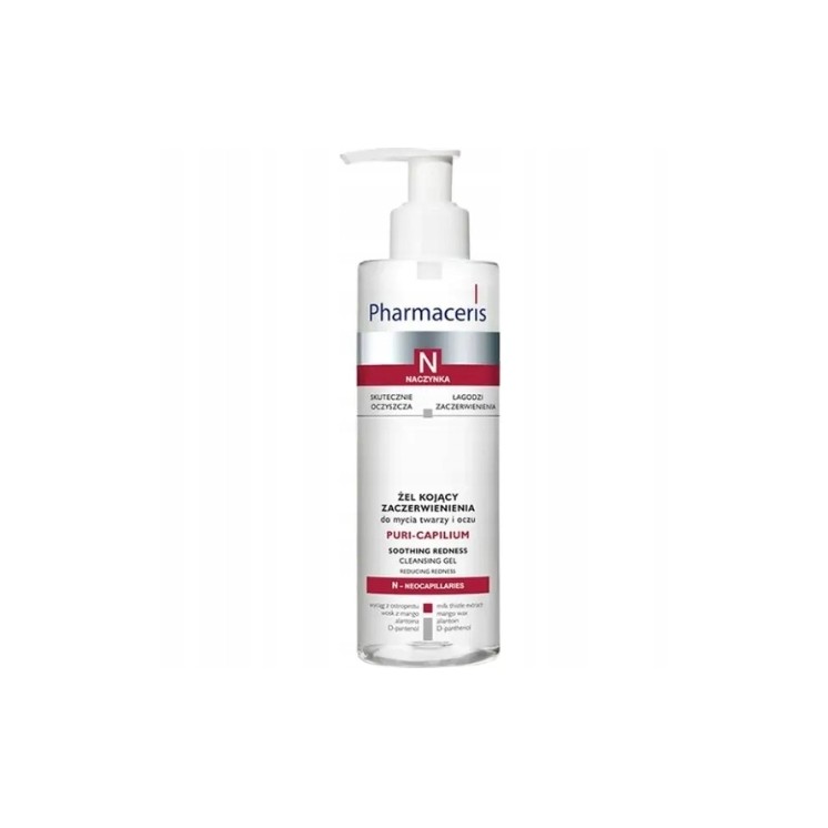 Pharmaceris N Puri-Capilium Beruhigendes Gesichts- und Augenreinigungsgel 190 ml