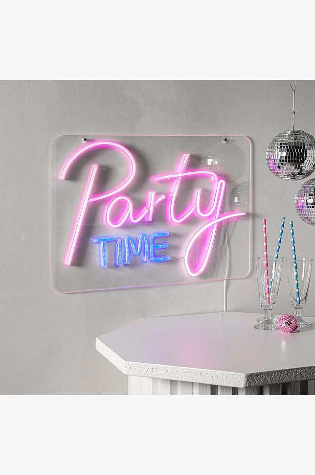 Plexidekorasjon Party Usb