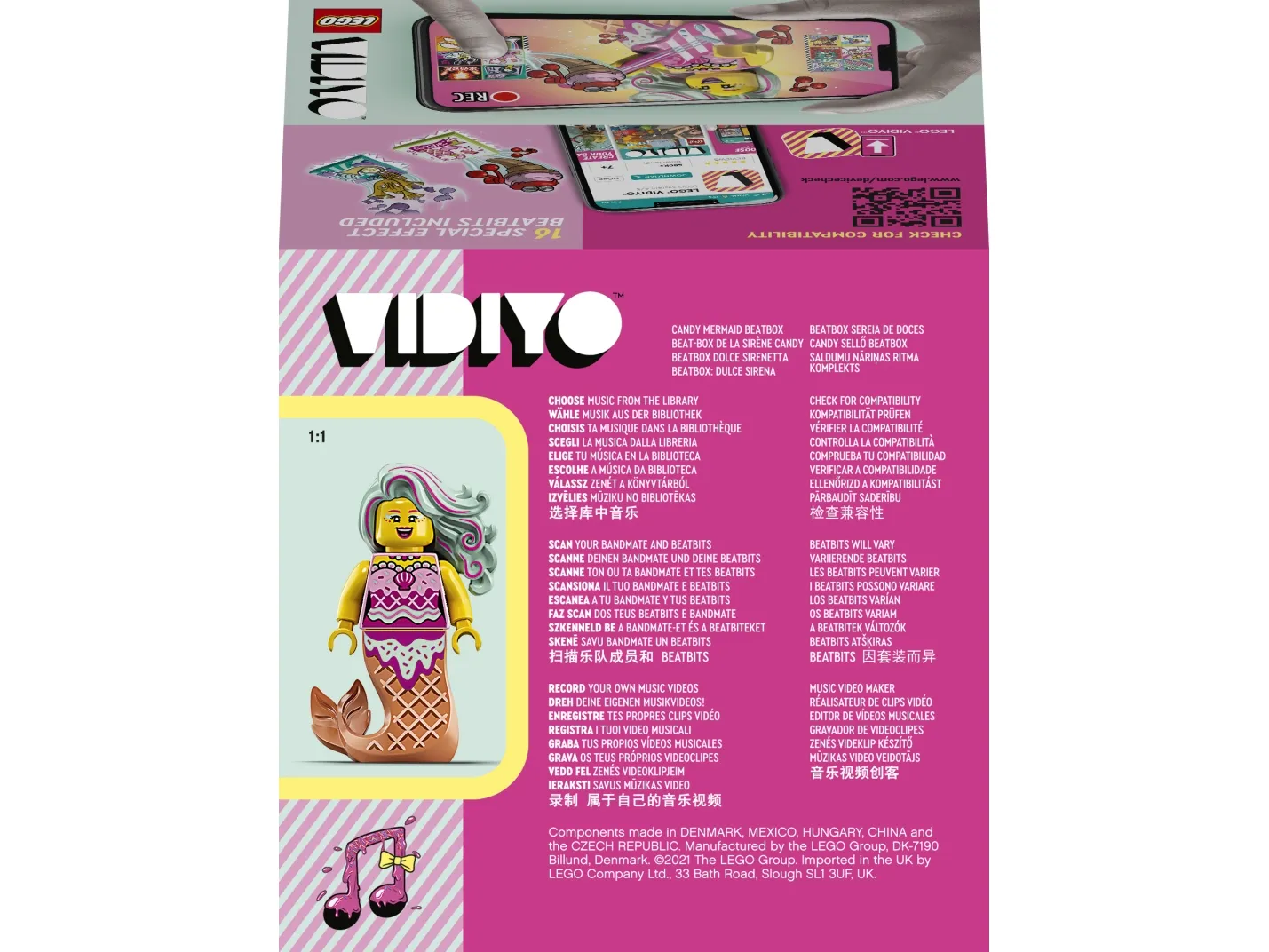 LEGO VIDIYO 43102 Candy Mermaid BeatBox
