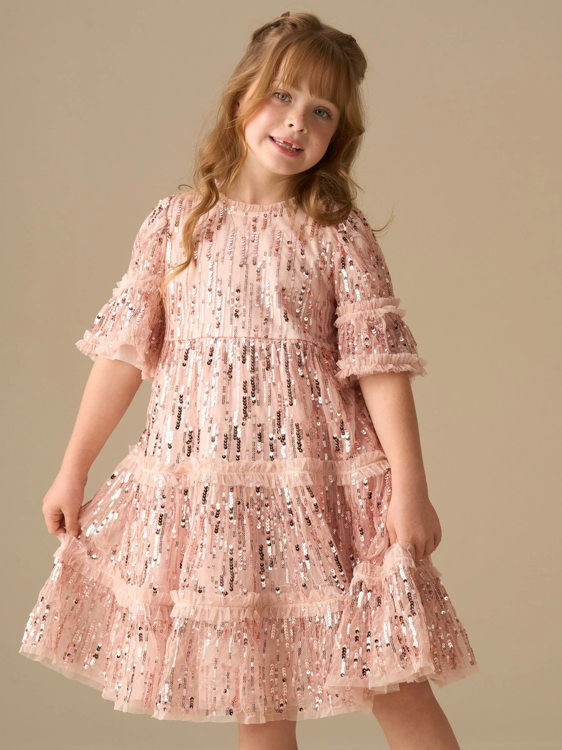 Angel & Rocket Penny Sequin Dress