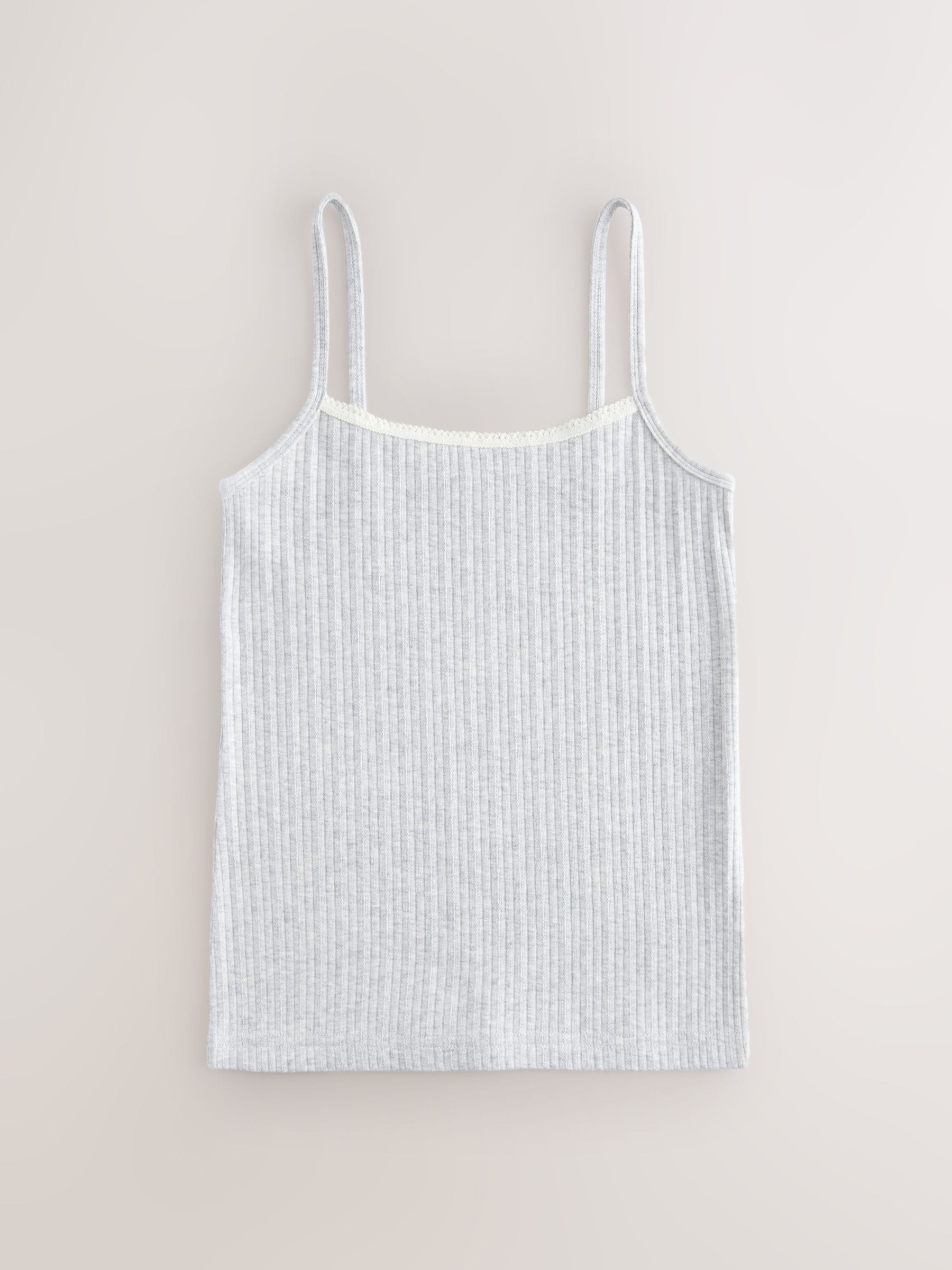 Eru met berenprint - Verpakking van 3 cami topjes met bandjes en print (1,5 - 16 jr)