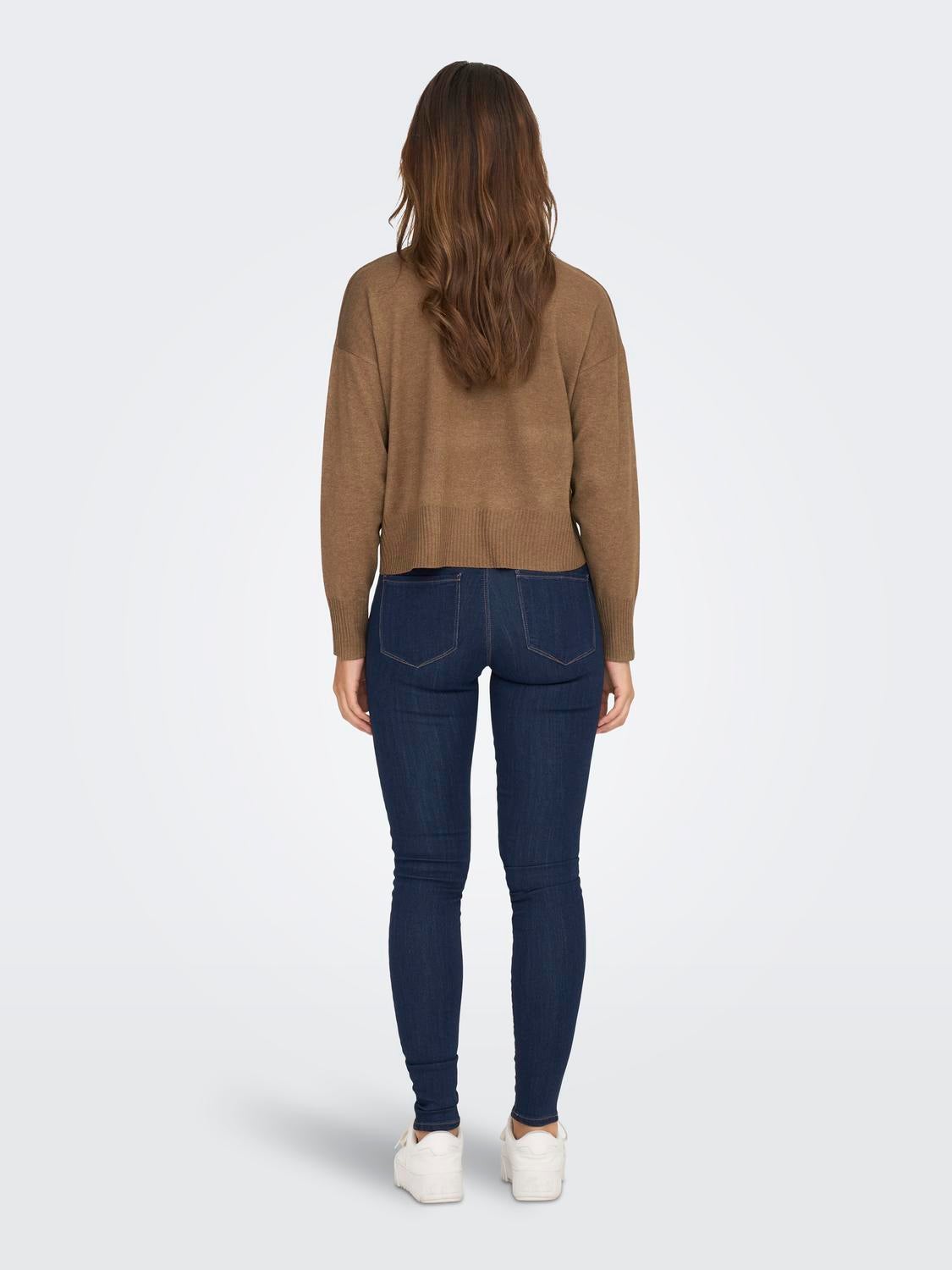 JDYPRIME Strickpullover Toasted Coconut