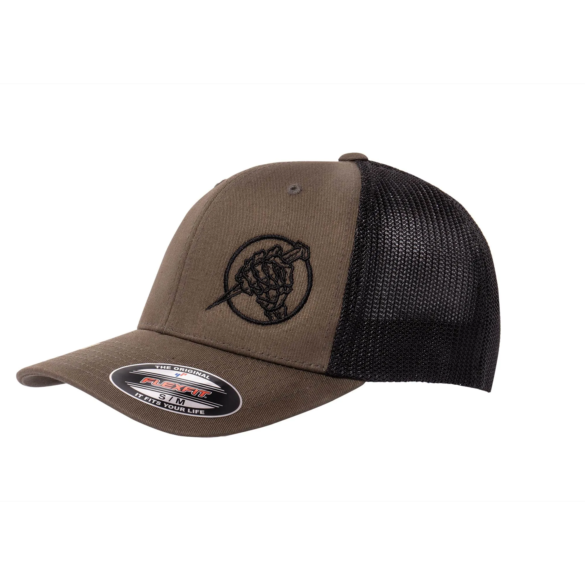 LMSGear -  LMSGear Trucker Cap Death Hand ranger green