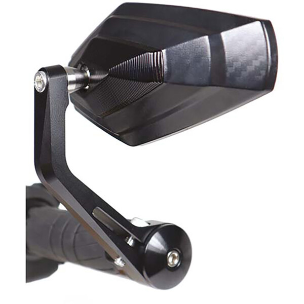 Chaft - Rétroviseurs embout guidon Flow Handle Noir