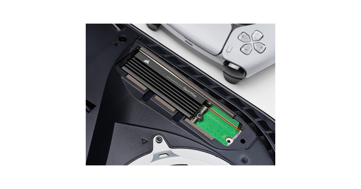 CorsairMP600 PRO LPX, 1 TB SSD  (Zwart, CSSD-F1000GBMP600PLP, M.2 2280, PCIe 4.0 x4)