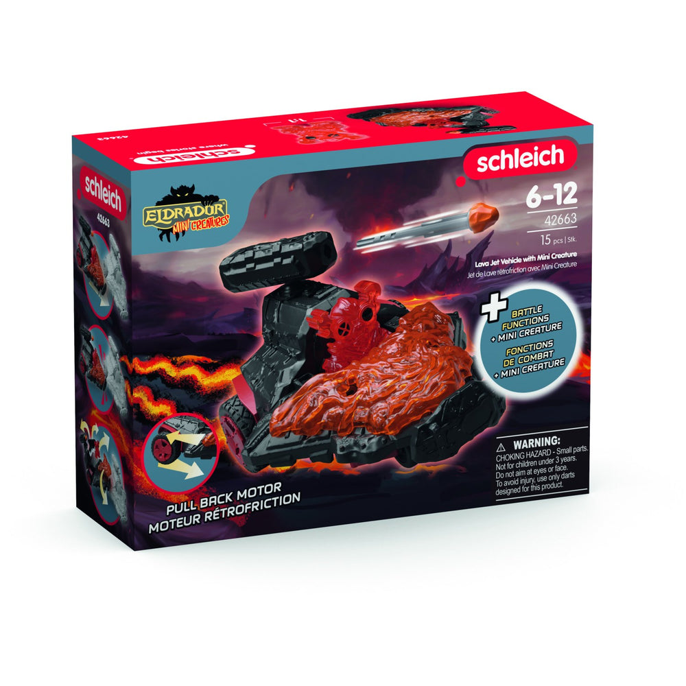 Køb Schleich Lava Jet Køretøj Med Mini-Kreatur