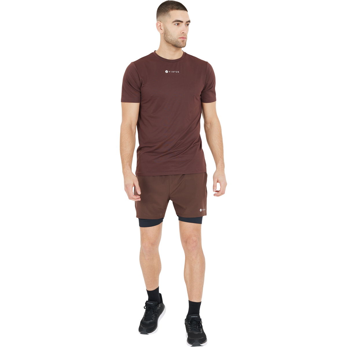 Virtus Zayne 2in1 Træningsshorts Herre
