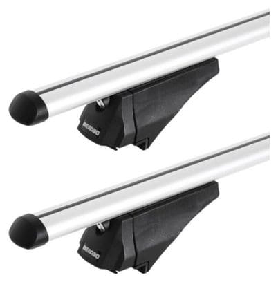 Barres de toit Menabo Tiger Alu 135 cm pour toit avec barres longitudinales