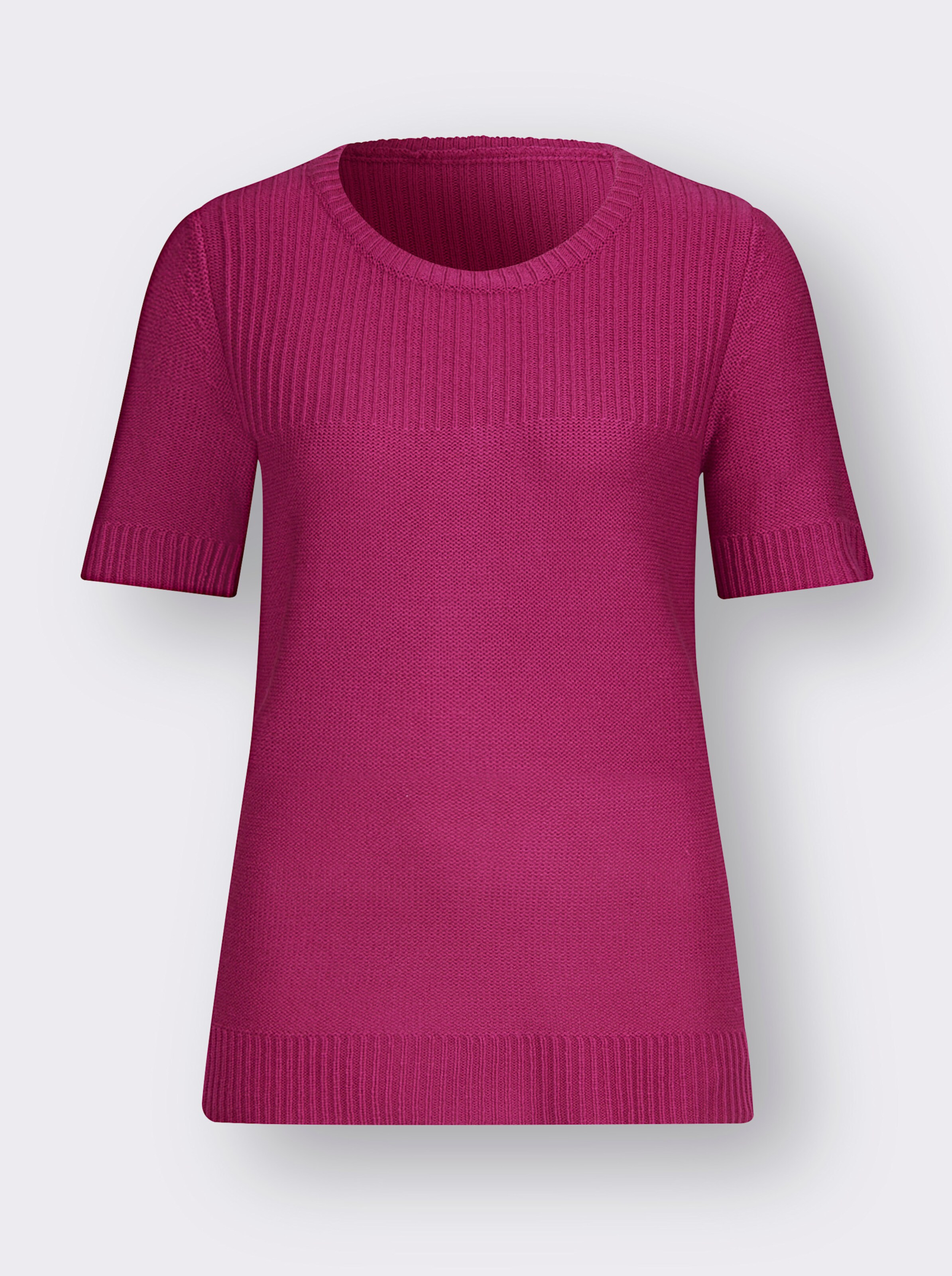 Kurzarmpullover