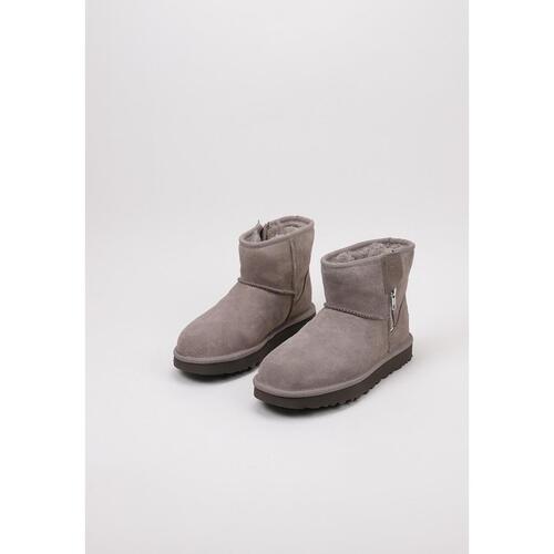 UGG - Classic Mini Bailey Zip Gris