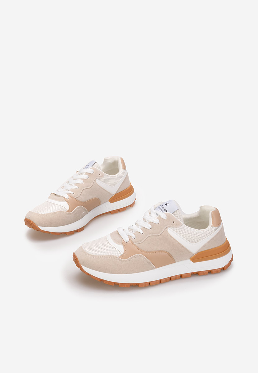 Chaussures de sport homme beige Henry