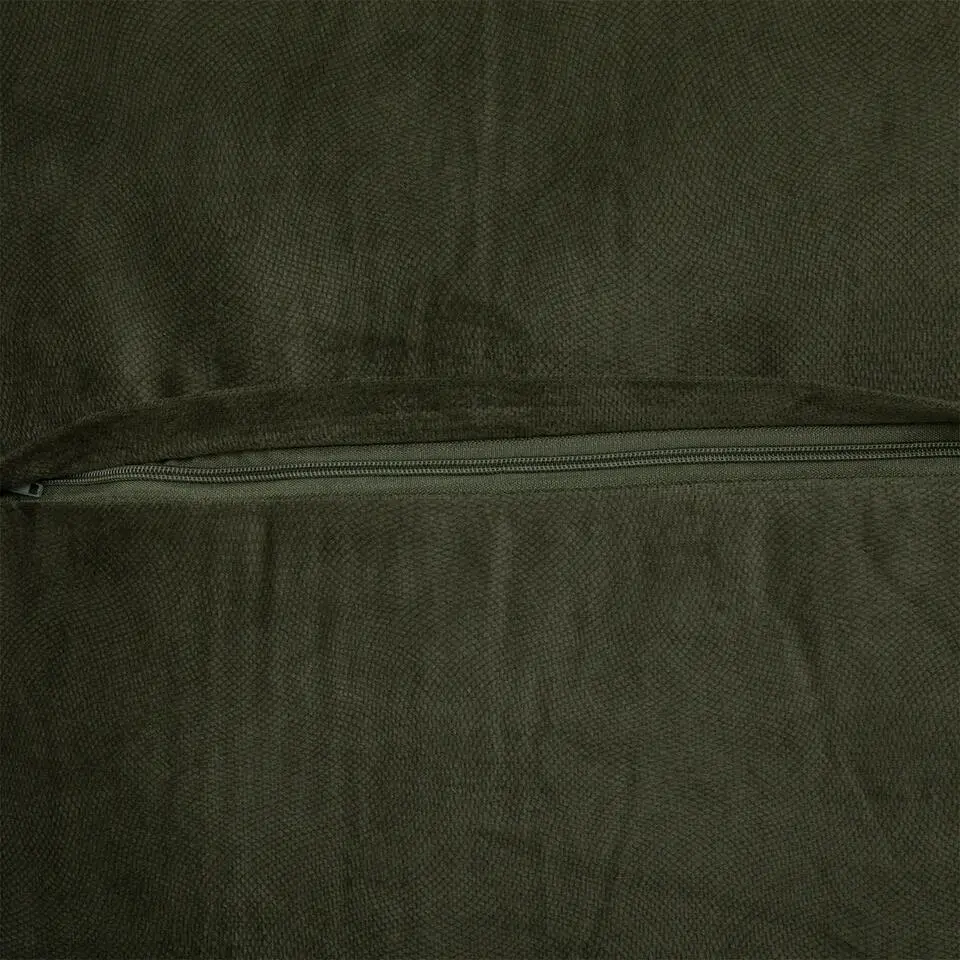 Atmosphera Bank/sierkussens Sophia - 45 x 45 cm - olijfgroen