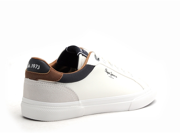 Pepe jeans basses homme kenton courtm pms30839 blanc