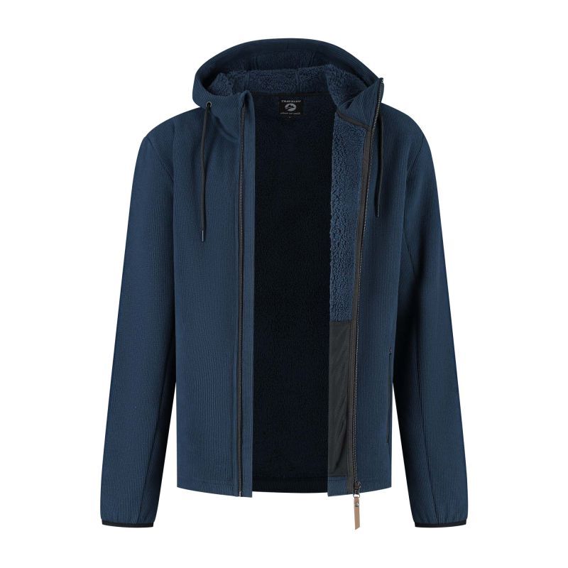 Travelin Karlson - Fleecevest - Blauw - M