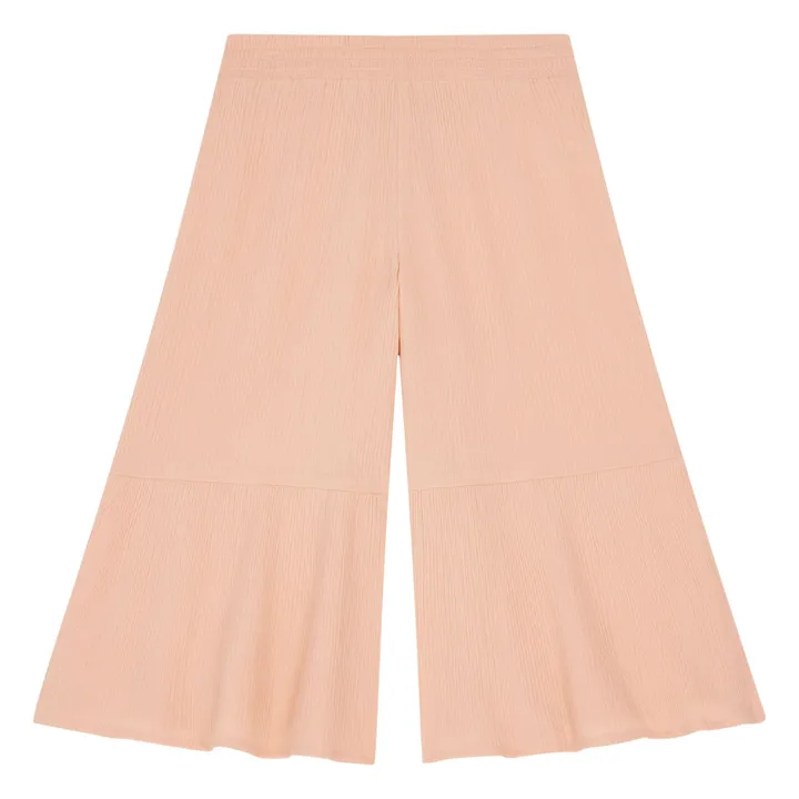 Hundred Pieces Pantalon en Gaze Coton Bio | Rose