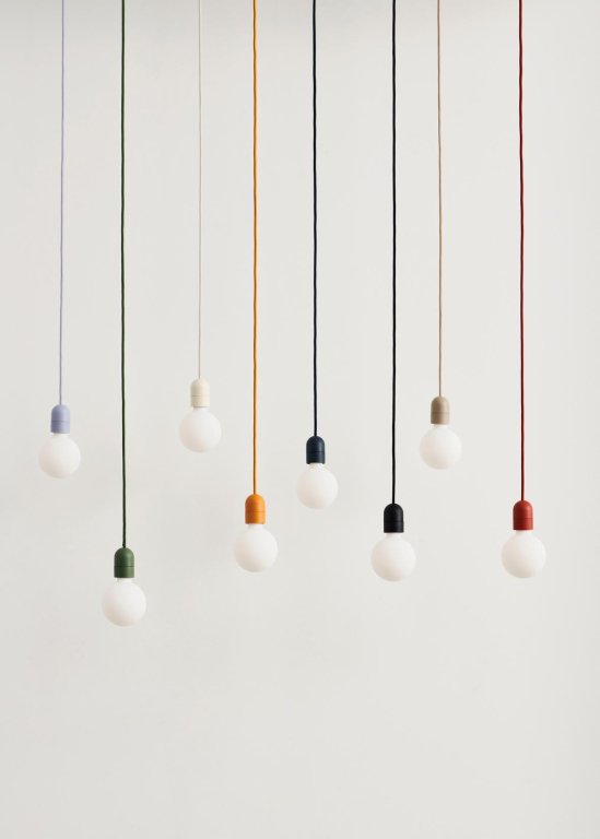 Hay Common hanglamp cord set Beton Grey