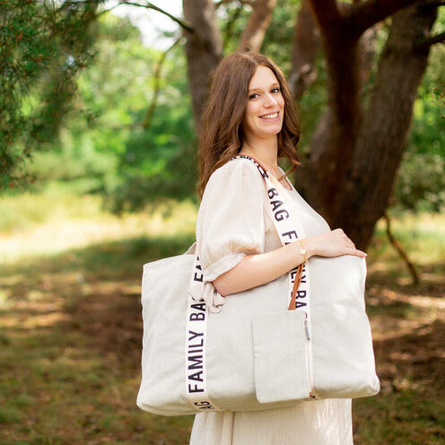 Family Bag Sac à langer Ecru - CHILDHOME