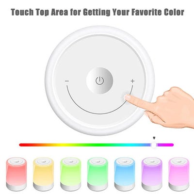 Lippa Colorful Touch Nattlampe, Hvit