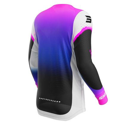 Maillot cross Shot AEROLITE - ASTRAL 2025 - Bleu / Rose