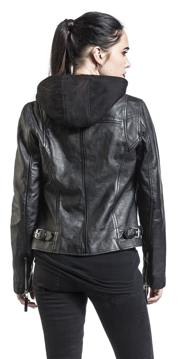 Raja Slim Fit LEGV | Gipsy Veste en cuir